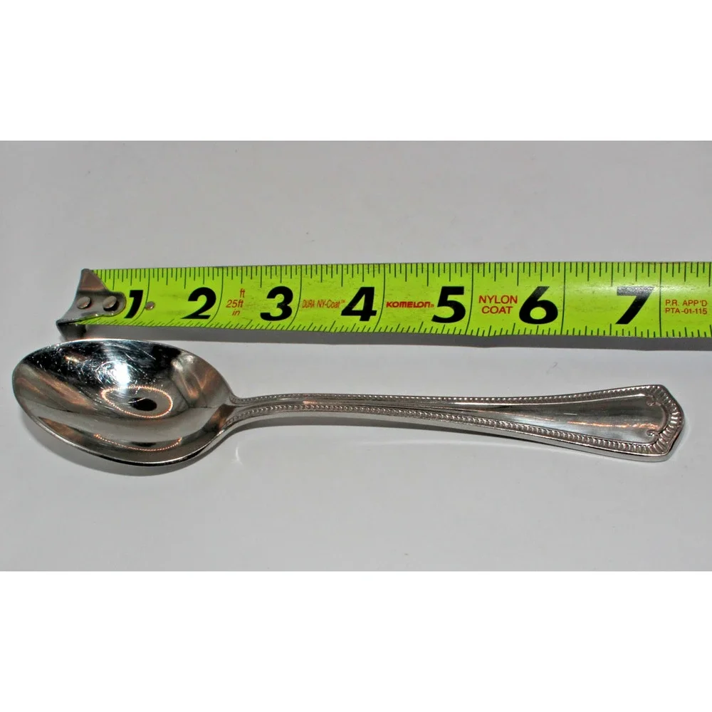 Vintage Waterford Somerset SET 4 Place Oval Soup 18/10 Spoon Stainless